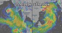 Bay of Bengal Cyclone System to Move Towards India